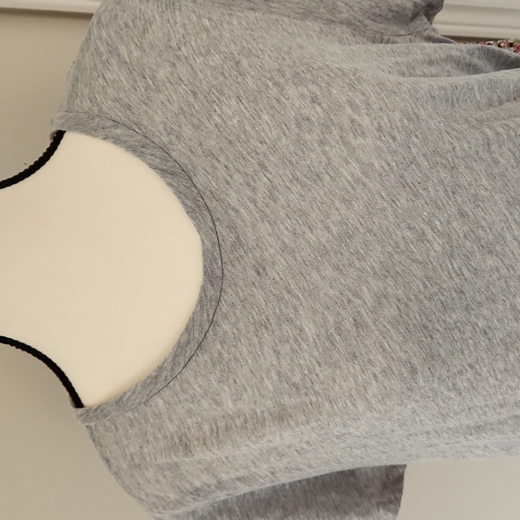 J. Crew silk and cotton tee, size XL - Picture 3 of 9